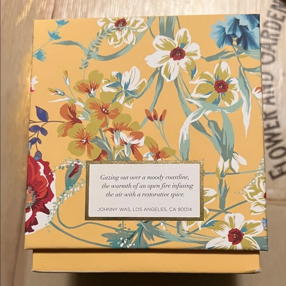 Johnny Was Pacific Amber Candle, New this week
